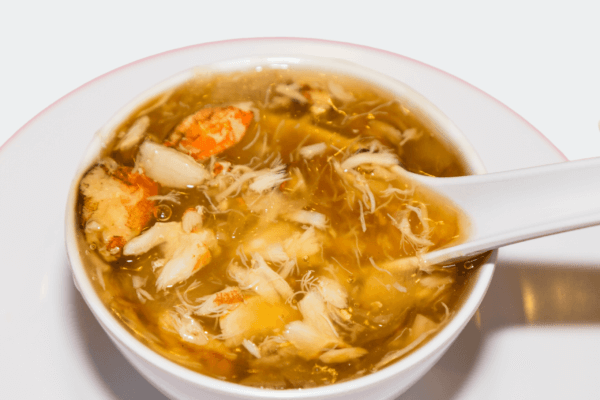 Shark's Fin Soup with Crab Meat